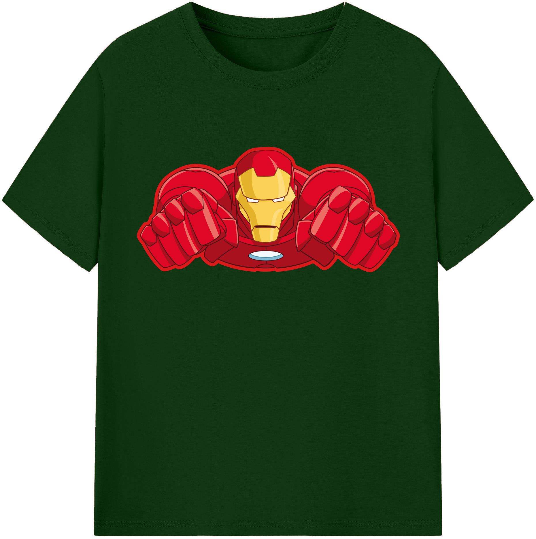 （画像用） アベンジャーズ The Avengers 綿100％半袖Tシャツ（フロントプリント）